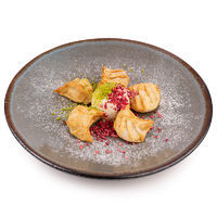 Хрустящие пельмени Gyoza с бананами,